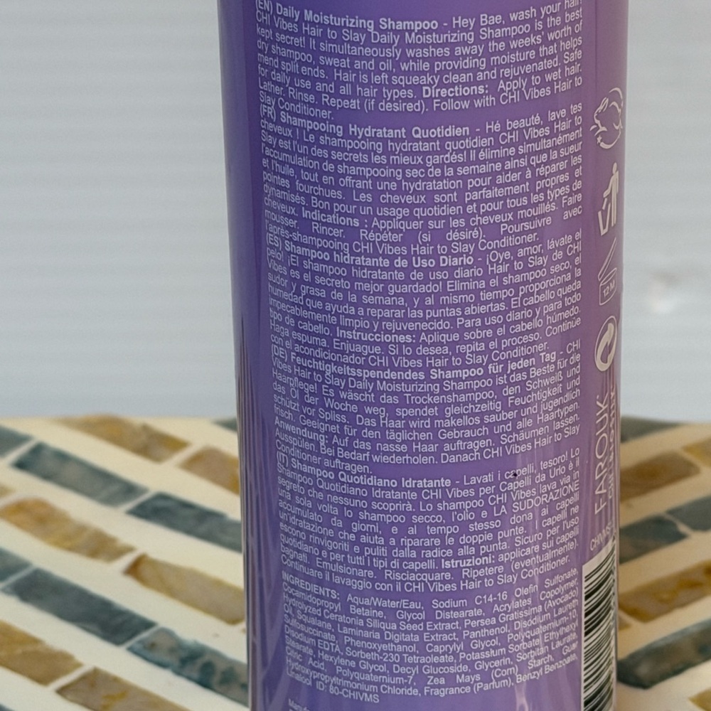 NEW incredible CHI Vibes Purple Shampoo - Picture 5 of 6